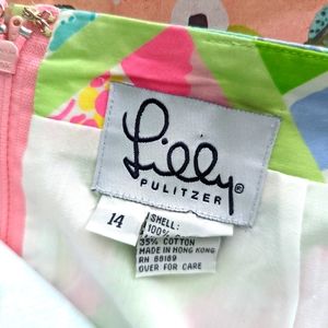 Lilly Pulitzer skirt size 14 VTG